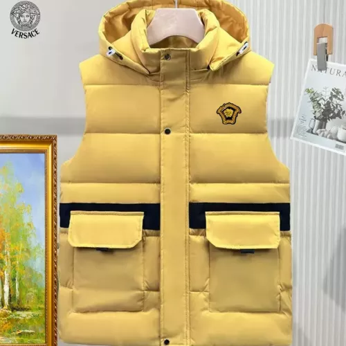 Wholesale Versace Jackets Sleeveless For Men #1386059 $56.00 USD, Wholesale Quality Replica Versace Jackets