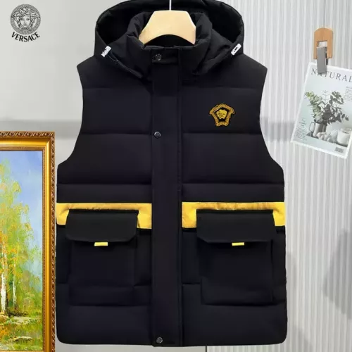 Wholesale Versace Jackets Sleeveless For Men #1386060 $56.00 USD, Wholesale Quality Replica Versace Jackets