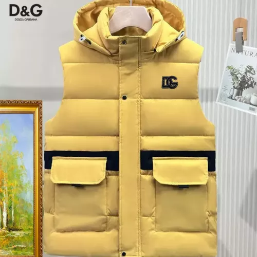 Wholesale Dolce &amp; Gabbana D&amp;G Jackets Sleeveless For Men #1386065 $56.00 USD, Wholesale Quality Replica Dolce &amp; Gabbana D&amp;G Jackets