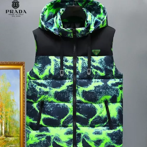 Wholesale Prada Jackets Sleeveless For Men #1386079 $56.00 USD, Wholesale Quality Replica Prada Jackets