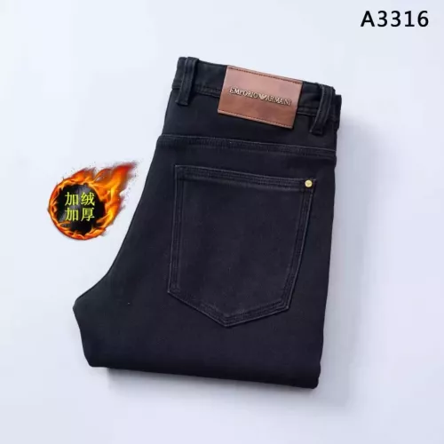 Wholesale Armani Jeans For Men #1386101 $45.00 USD, Wholesale Quality Replica Armani Jeans