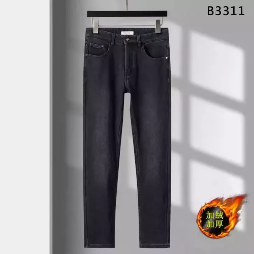 Replica Burberry Jeans For Men #1386102 $45.00 USD for Wholesale