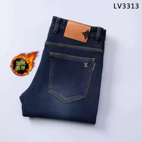 Wholesale Louis Vuitton LV Jeans For Men #1386109 $45.00 USD, Wholesale Quality Replica Louis Vuitton LV Jeans