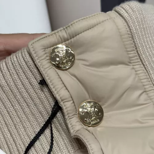 Replica Celine Down Feather Coat Long Sleeved For Women #1386139 $240.00 USD for Wholesale