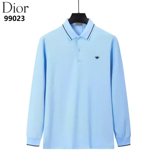 Wholesale Christian Dior T-Shirts Long Sleeved For Men #1386258 $40.00 USD, Wholesale Quality Replica Christian Dior T-Shirts