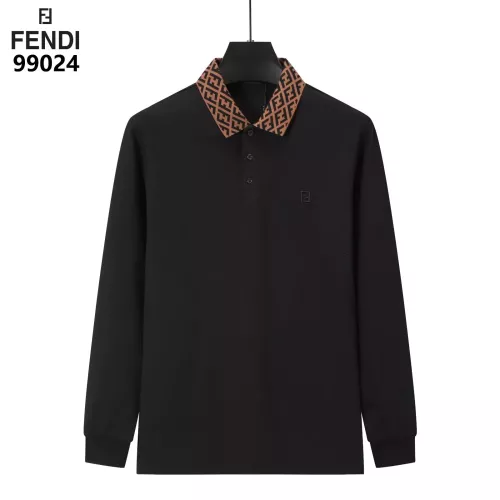 Wholesale Fendi T-Shirts Long Sleeved For Men #1386263 $40.00 USD, Wholesale Quality Replica Fendi T-Shirts