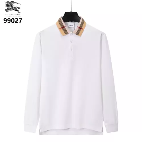 Wholesale Burberry T-Shirts Long Sleeved For Men #1386270 $40.00 USD, Wholesale Quality Replica Burberry T-Shirts