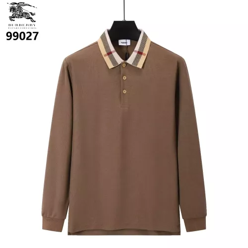 Wholesale Burberry T-Shirts Long Sleeved For Men #1386272 $40.00 USD, Wholesale Quality Replica Burberry T-Shirts