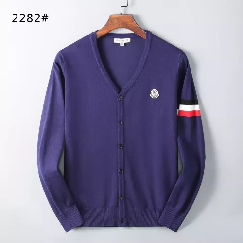 Wholesale Moncler Sweaters Long Sleeved For Men #1386275 $45.00 USD, Wholesale Quality Replica Moncler Sweaters