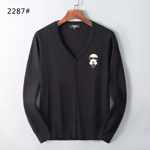 Wholesale Fendi Sweaters Long Sleeved For Men #1386292 $45.00 USD, Wholesale Quality Replica Fendi Sweaters