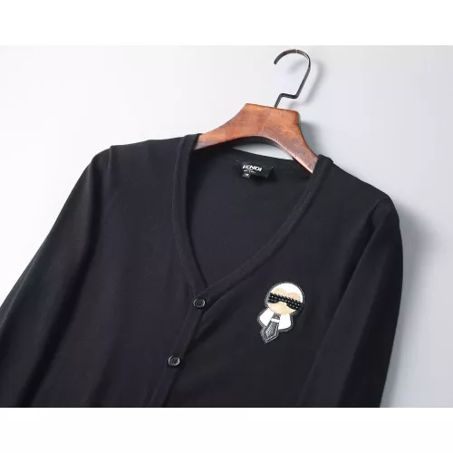 Replica Fendi Sweaters Long Sleeved For Men #1386292 $45.00 USD for Wholesale
