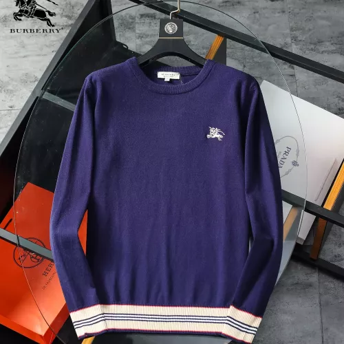 Wholesale Burberry Fashion Sweaters Long Sleeved For Men #1386305 $42.00 USD, Wholesale Quality Replica Burberry Fashion Sweaters