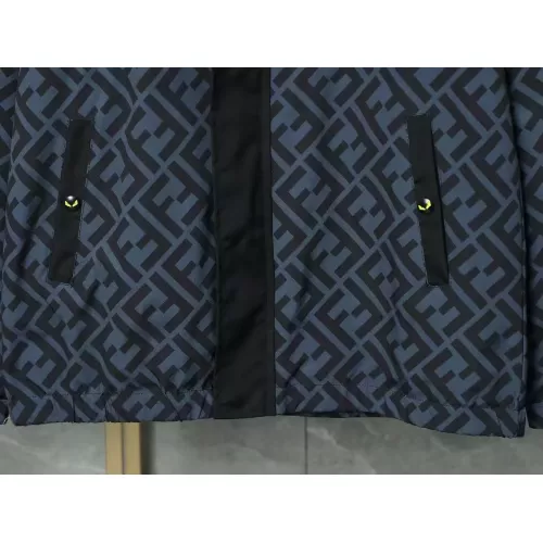 Replica Fendi Jackets Long Sleeved For Men #1386333 $56.00 USD for Wholesale