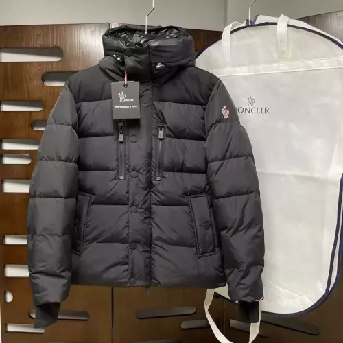Wholesale Moncler Down Feather Coat Long Sleeved For Men #1386347 $185.00 USD, Wholesale Quality Replica Moncler Down Feather Coat