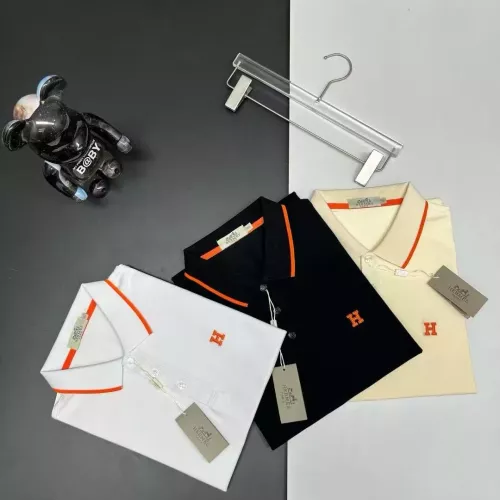 Replica Hermes T-Shirts Short Sleeved For Men #1386403 $38.00 USD for Wholesale