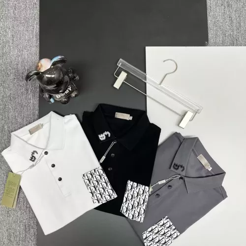 Replica Christian Dior T-Shirts Short Sleeved For Men #1386446 $38.00 USD for Wholesale