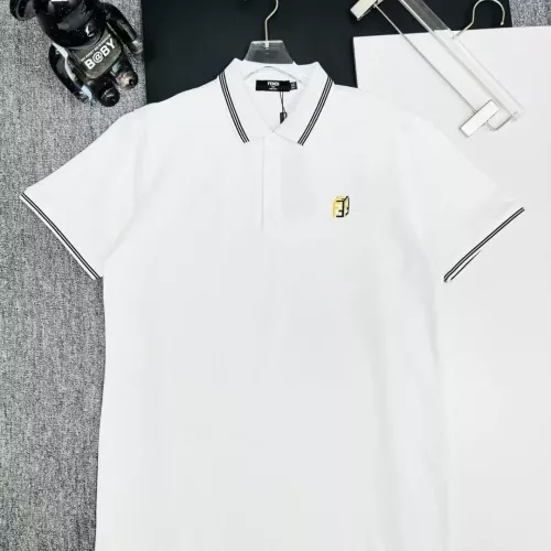 Wholesale Fendi T-Shirts Short Sleeved For Men #1386452 $38.00 USD, Wholesale Quality Replica Fendi T-Shirts