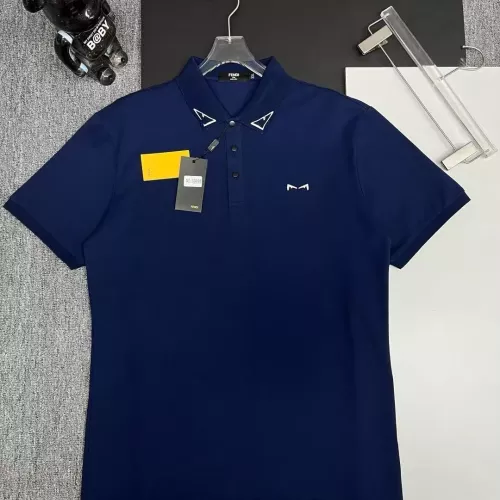 Wholesale Fendi T-Shirts Short Sleeved For Men #1386458 $38.00 USD, Wholesale Quality Replica Fendi T-Shirts