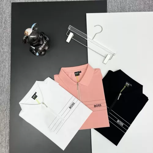 Replica Boss T-Shirts Short Sleeved For Men #1386505 $38.00 USD for Wholesale