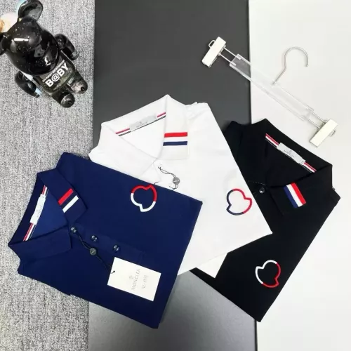 Replica Moncler T-Shirts Short Sleeved For Men #1386636 $38.00 USD for Wholesale