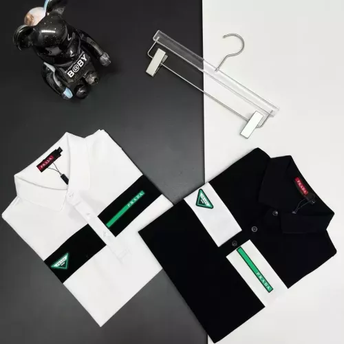 Replica Prada T-Shirts Short Sleeved For Men #1386641 $38.00 USD for Wholesale