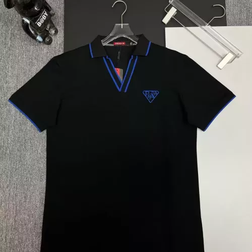Wholesale Prada T-Shirts Short Sleeved For Men #1386644 $38.00 USD, Wholesale Quality Replica Prada T-Shirts