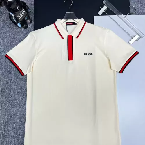 Wholesale Prada T-Shirts Short Sleeved For Men #1386646 $38.00 USD, Wholesale Quality Replica Prada T-Shirts
