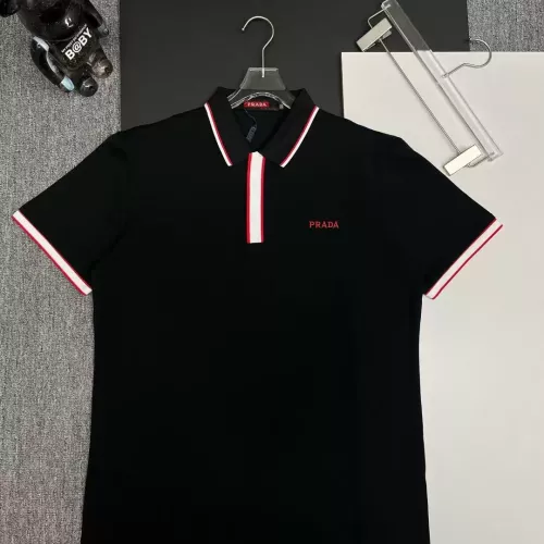 Wholesale Prada T-Shirts Short Sleeved For Men #1386647 $38.00 USD, Wholesale Quality Replica Prada T-Shirts