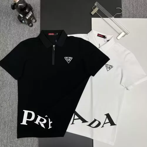 Replica Prada T-Shirts Short Sleeved For Men #1386648 $38.00 USD for Wholesale