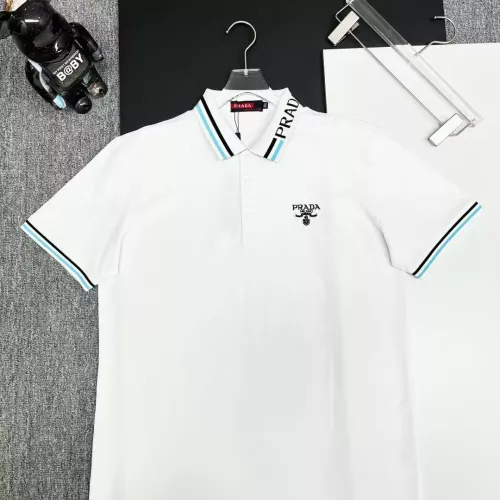 Wholesale Prada T-Shirts Short Sleeved For Men #1386650 $38.00 USD, Wholesale Quality Replica Prada T-Shirts