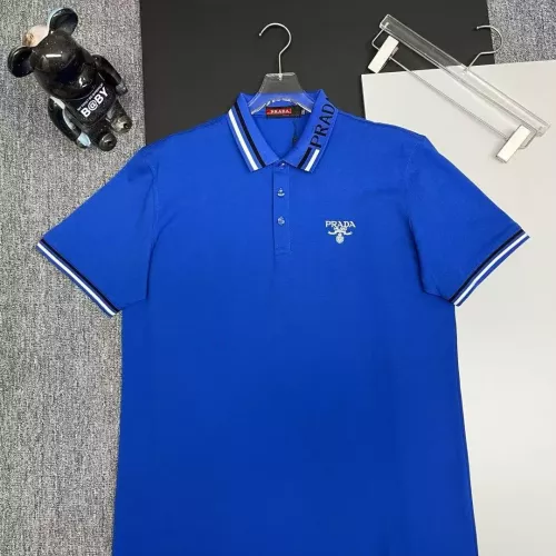 Wholesale Prada T-Shirts Short Sleeved For Men #1386651 $38.00 USD, Wholesale Quality Replica Prada T-Shirts