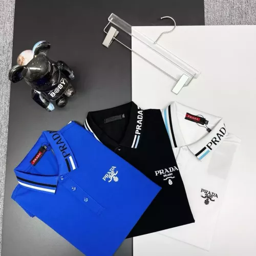 Replica Prada T-Shirts Short Sleeved For Men #1386651 $38.00 USD for Wholesale