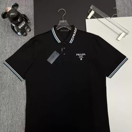 Wholesale Prada T-Shirts Short Sleeved For Men #1386652 $38.00 USD, Wholesale Quality Replica Prada T-Shirts