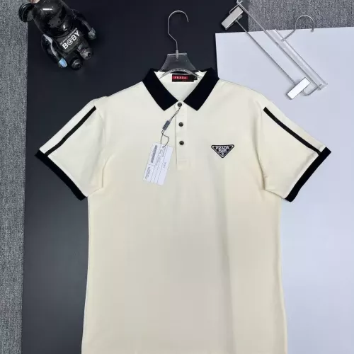 Wholesale Prada T-Shirts Short Sleeved For Men #1386654 $38.00 USD, Wholesale Quality Replica Prada T-Shirts