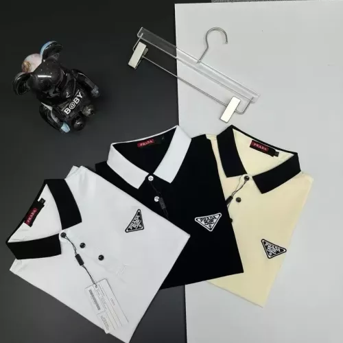 Replica Prada T-Shirts Short Sleeved For Men #1386655 $38.00 USD for Wholesale