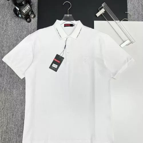 Wholesale Prada T-Shirts Short Sleeved For Men #1386662 $38.00 USD, Wholesale Quality Replica Prada T-Shirts