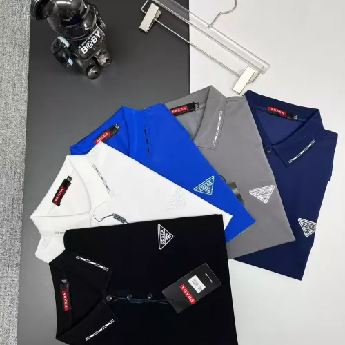 Replica Prada T-Shirts Short Sleeved For Men #1386662 $38.00 USD for Wholesale