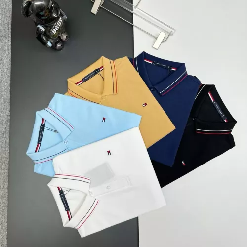 Replica Tommy Hilfiger TH T-Shirts Short Sleeved For Men #1386681 $38.00 USD for Wholesale