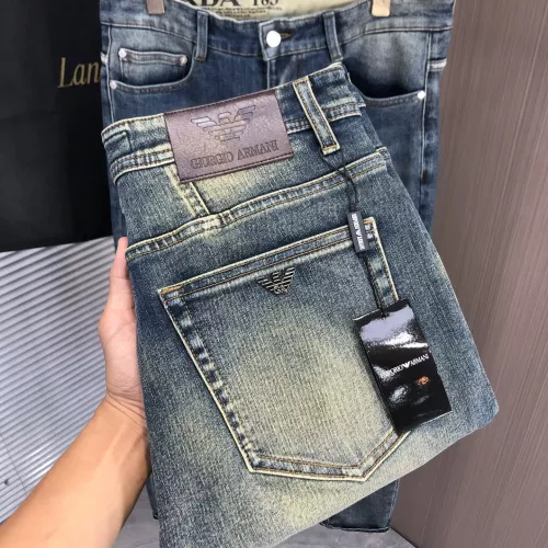 Wholesale Armani Jeans For Men #1386826 $80.00 USD, Wholesale Quality Replica Armani Jeans