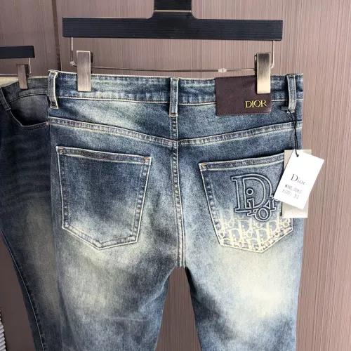 Replica Christian Dior Jeans For Men #1386847 $80.00 USD for Wholesale