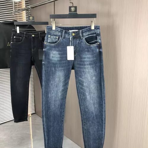 Replica Christian Dior Jeans For Men #1386848 $80.00 USD for Wholesale