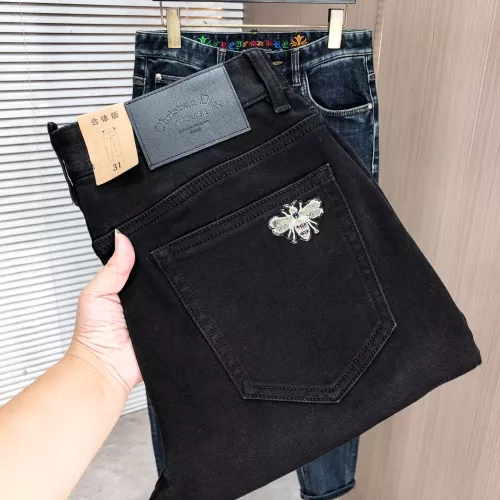 Wholesale Christian Dior Jeans For Men #1386850 $80.00 USD, Wholesale Quality Replica Christian Dior Jeans
