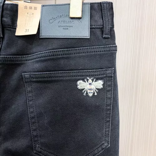 Replica Christian Dior Jeans For Men #1386850 $80.00 USD for Wholesale