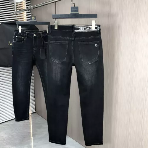 Replica Christian Dior Jeans For Men #1386853 $80.00 USD for Wholesale