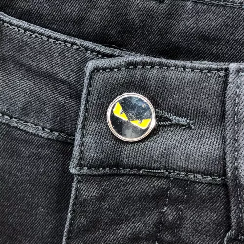 Replica Fendi Jeans For Men #1386854 $80.00 USD for Wholesale