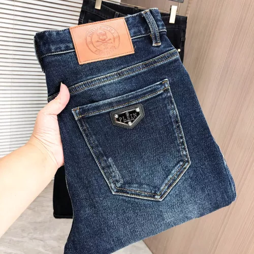 Wholesale Philipp Plein PP Jeans For Men #1386863 $80.00 USD, Wholesale Quality Replica Philipp Plein PP Jeans