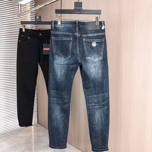 Replica Philipp Plein PP Jeans For Men #1386864 $80.00 USD for Wholesale