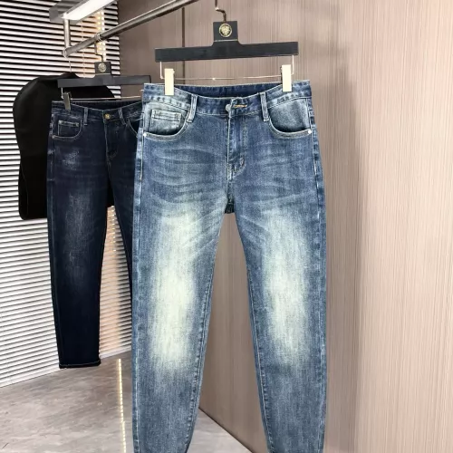 Replica Chrome Hearts Jeans For Men #1386865 $80.00 USD for Wholesale