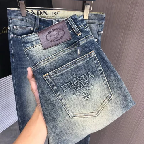 Wholesale Prada Jeans For Men #1386869 $80.00 USD, Wholesale Quality Replica Prada Jeans
