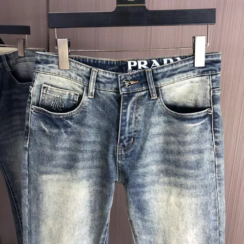Replica Prada Jeans For Men #1386869 $80.00 USD for Wholesale